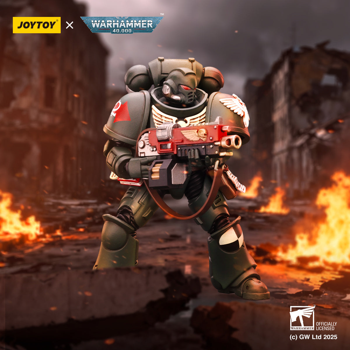 (Only Shipped to the US) JOYTOY Dark Angels Intercessors Brother Asharr JT4959 1/18 Scale Action Figure