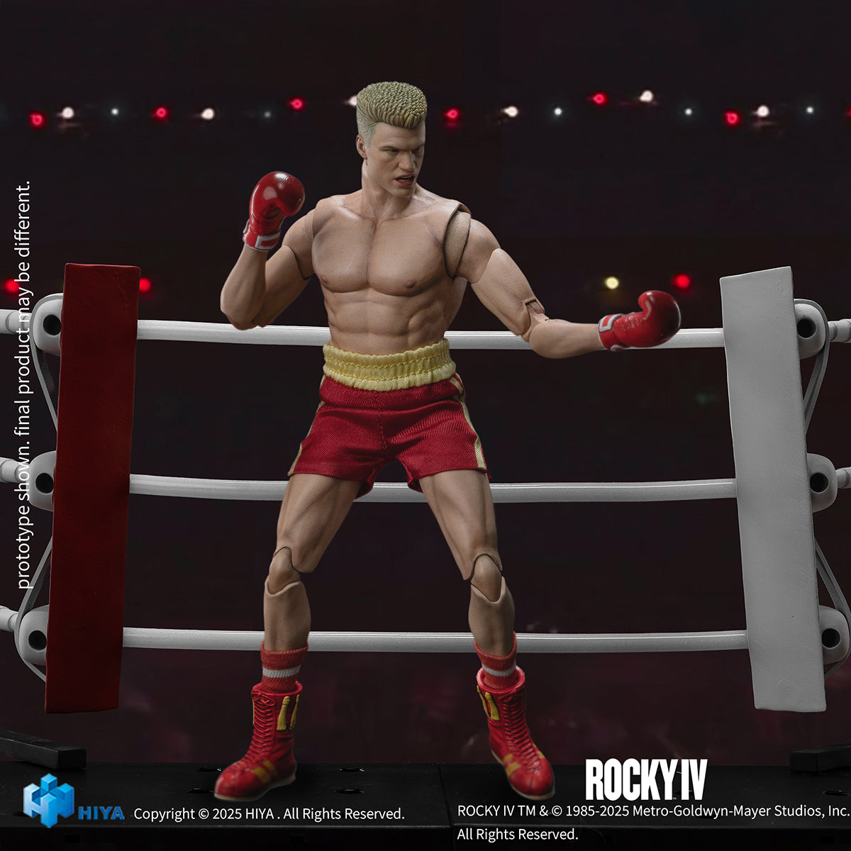 HIYA ESR0227 Rocky IV Ivan 1/12 Scale Highly Articulated Action Figure
