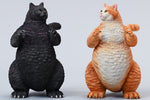 (Only Shipped to the DE) JXK JXK226A Orange Meowzilla Expertly Hand-Painted, Lifelike Animal Figurine