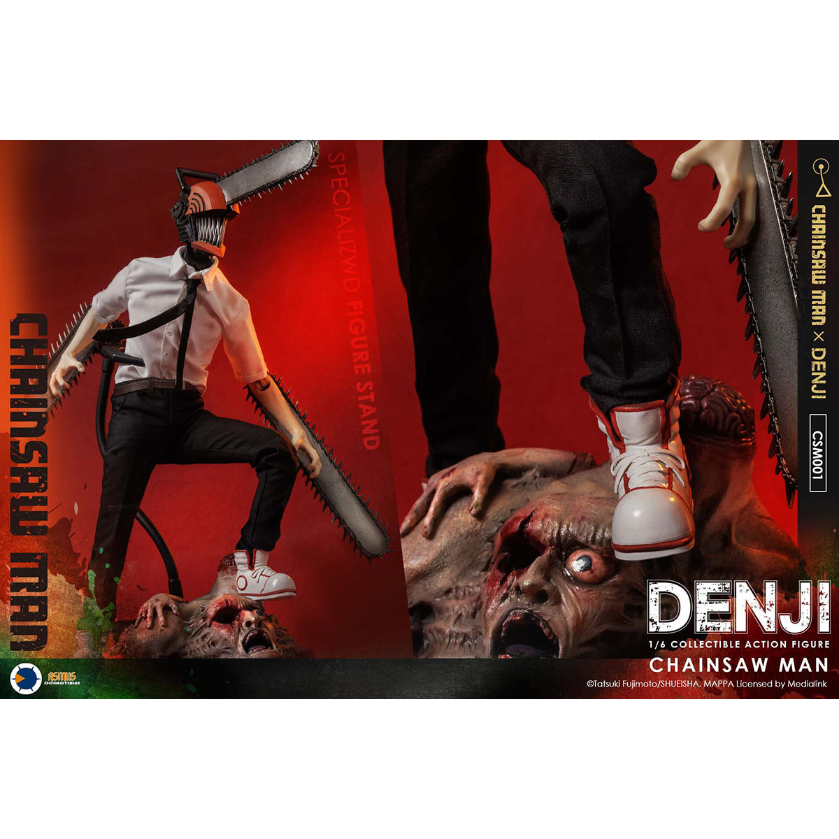 Asmus toys Chainsaw Man: Denji CSM001 1/6 Scale Animation Action Figure