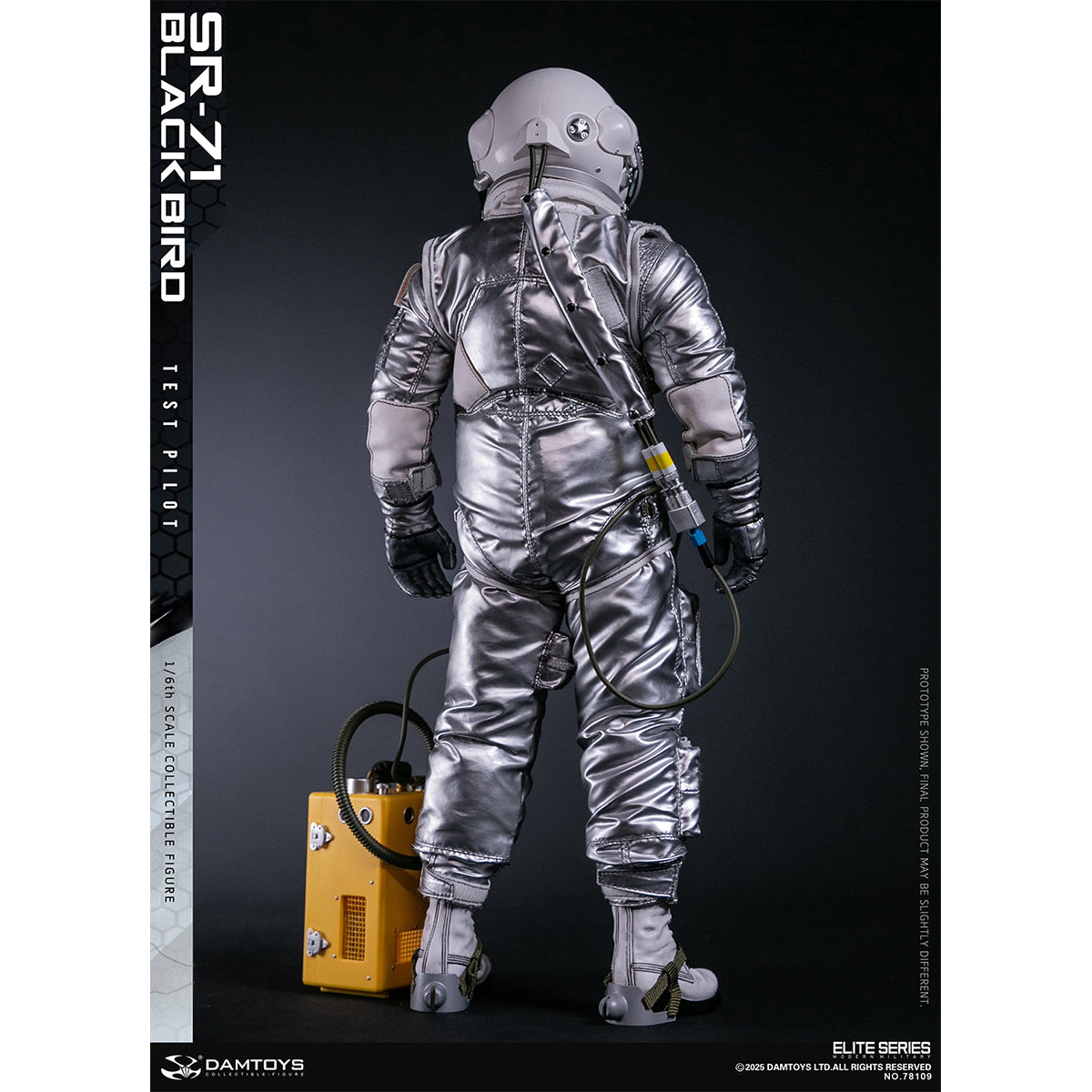 DAMTOYS, U-2 Dragon Lady Reconnaissance Aircraft Pilot & SR-71 Blackbird Reconnaissance Aircraft Test Pilot, Action Figures