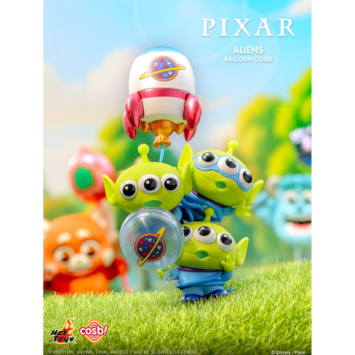 Hot Toys Pixar Balloon Cosbi Collection Mini Figure CBX339 Blind Box