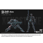 Sheik Mainland 3MIN PROJECT A Strong Attack Superhuman 1/18 Scale Model Kit