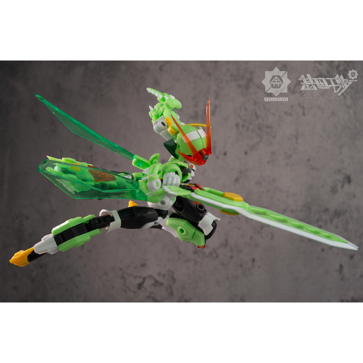 Quankai Studio Gene Interference Series Mantis Armor Suit Mantis Girl QK-TL-001 Assembly Model Kit