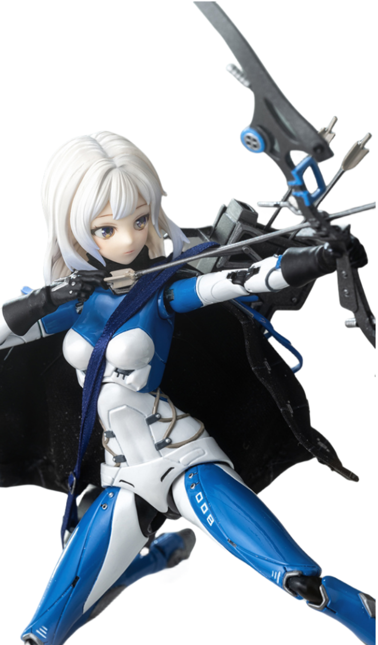 Romankey X VTOYS: Figura Archer Muse Set completo