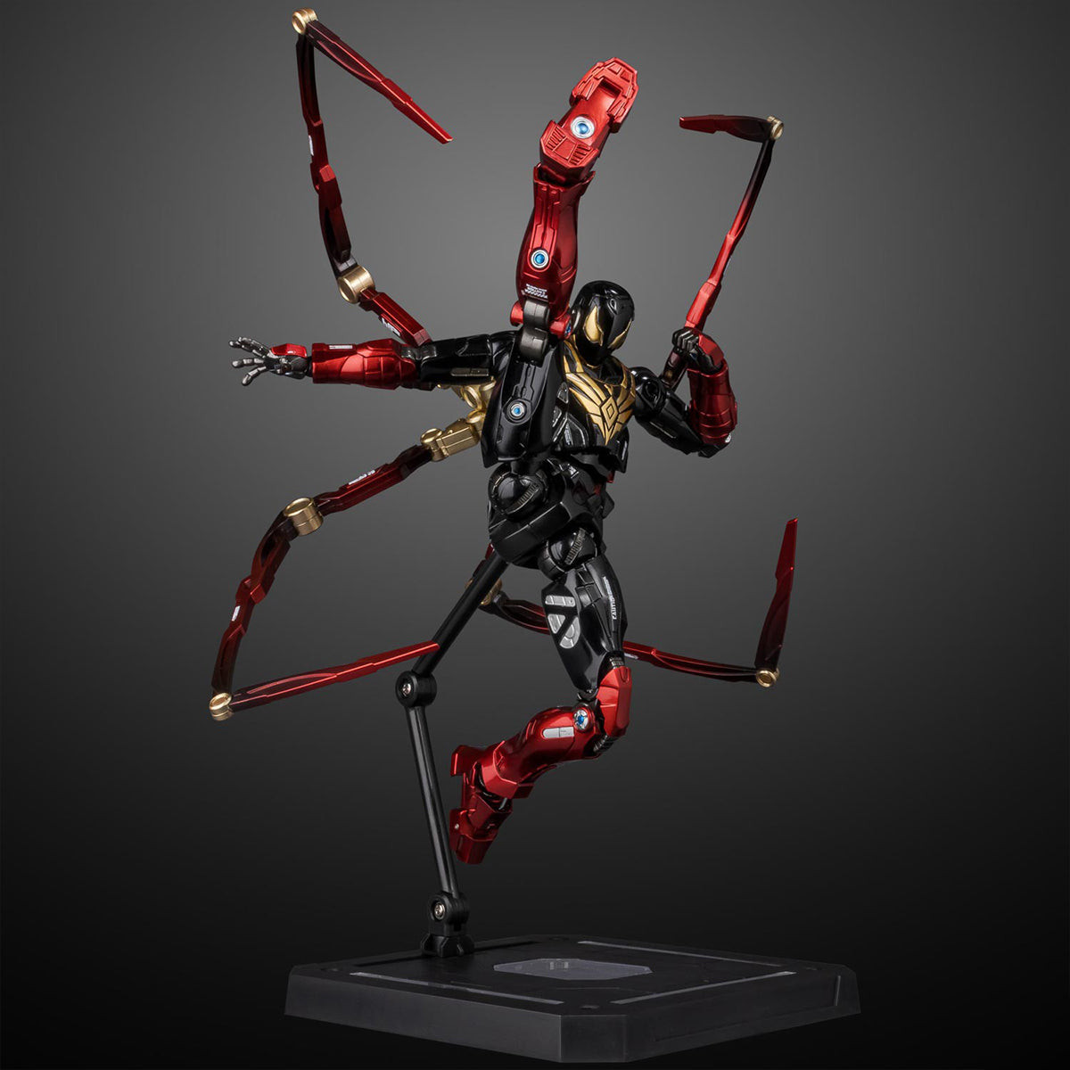 Sentinel, FIGHTING ARMOR Iron Spider Miles Morales/Parallel Universe Cyberpunk Spider-Man, Action Figure