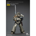 JOYTOY Warhammer The Horus Heresy, Iron Warriors Command Squad Chosen with Legion Standard/MKVI Tactical Sergeant with Power Sword and Plasma Pistol, Action Figures