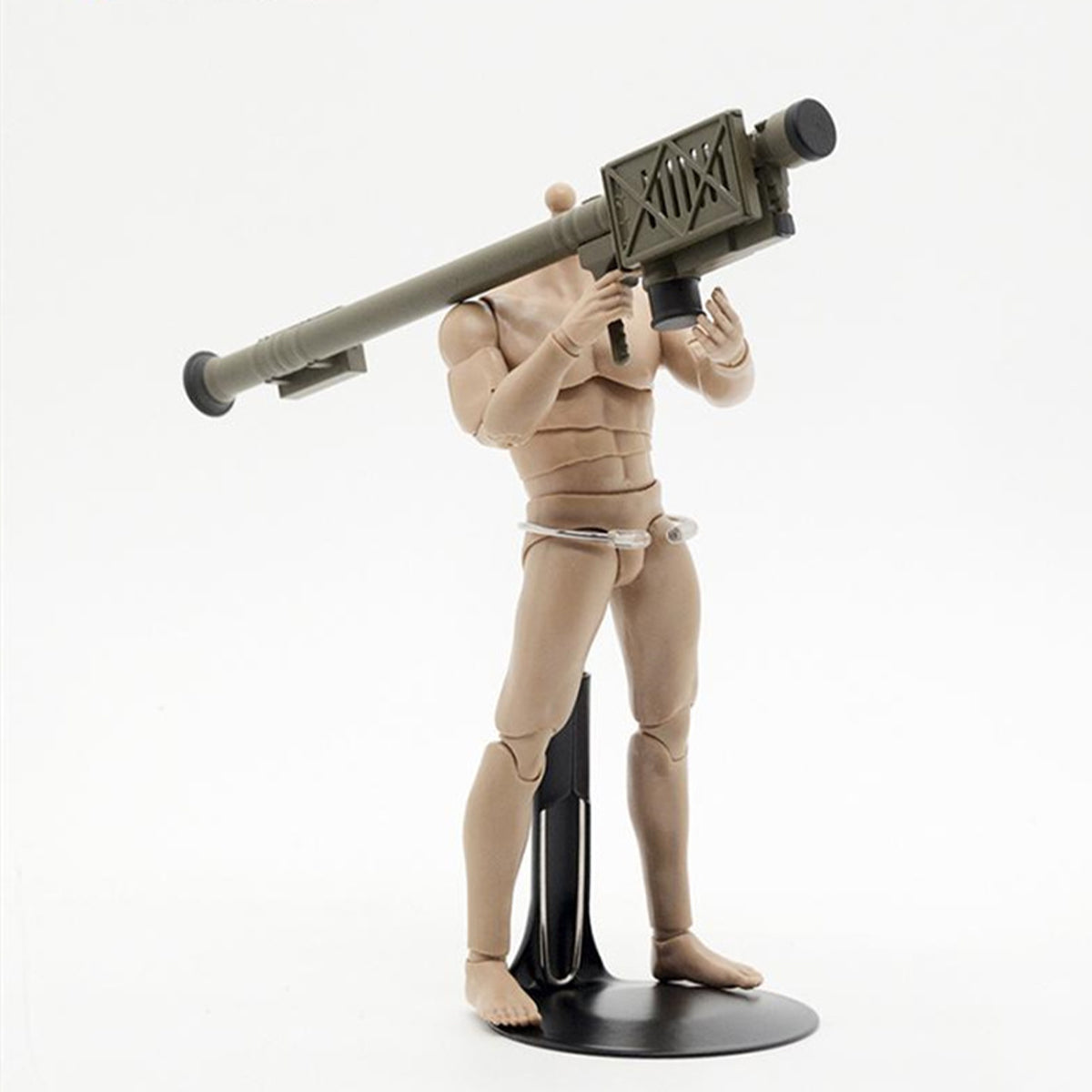 ZYTOYS, versión pintada, serie 2, paquete de armas de madera, accesorio para figura de 6 pulgadas