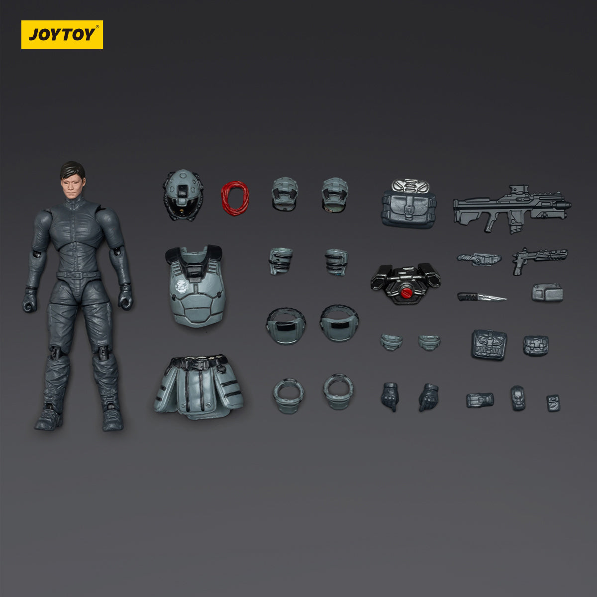 JOYTOY Dark Source APOC Series Storm Lucis Fire Support Type Mech & UNSC Mirage Squad 1/25 Scale Action Figure
