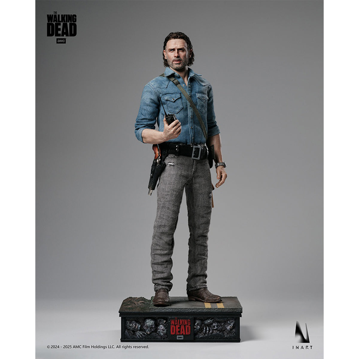 INART The Walking Dead Season 8 Negan Smith & Rick Grimes 1/6 Scale Action Figure