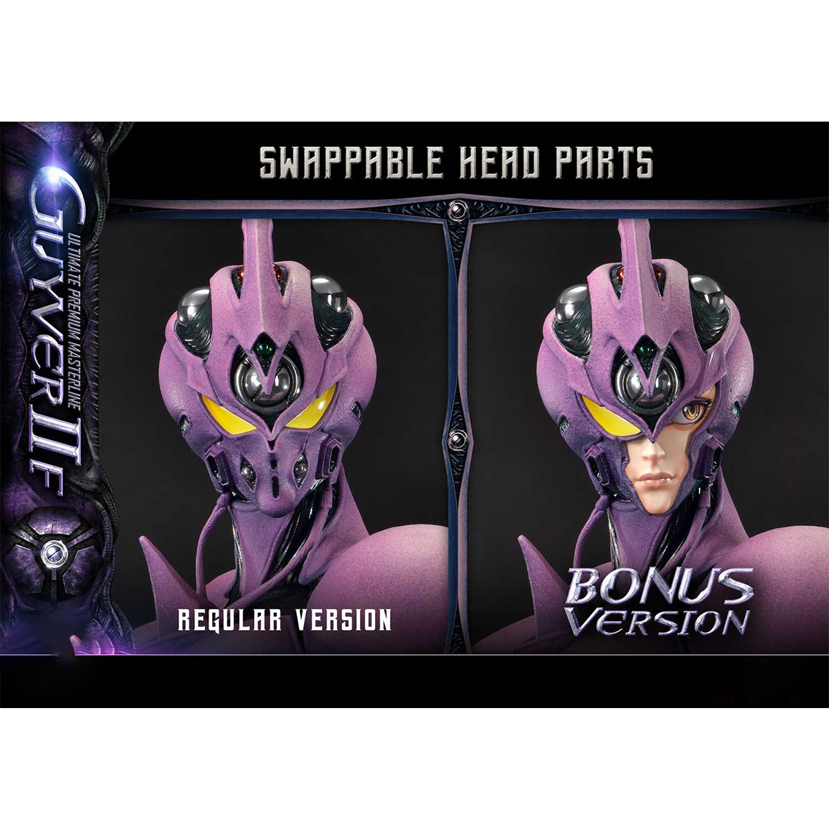 Prime 1 Statue, Ultimate Premium Masterline Bioboosted Armor Guyver II F(Female), 1/4 Scale Art Figurine