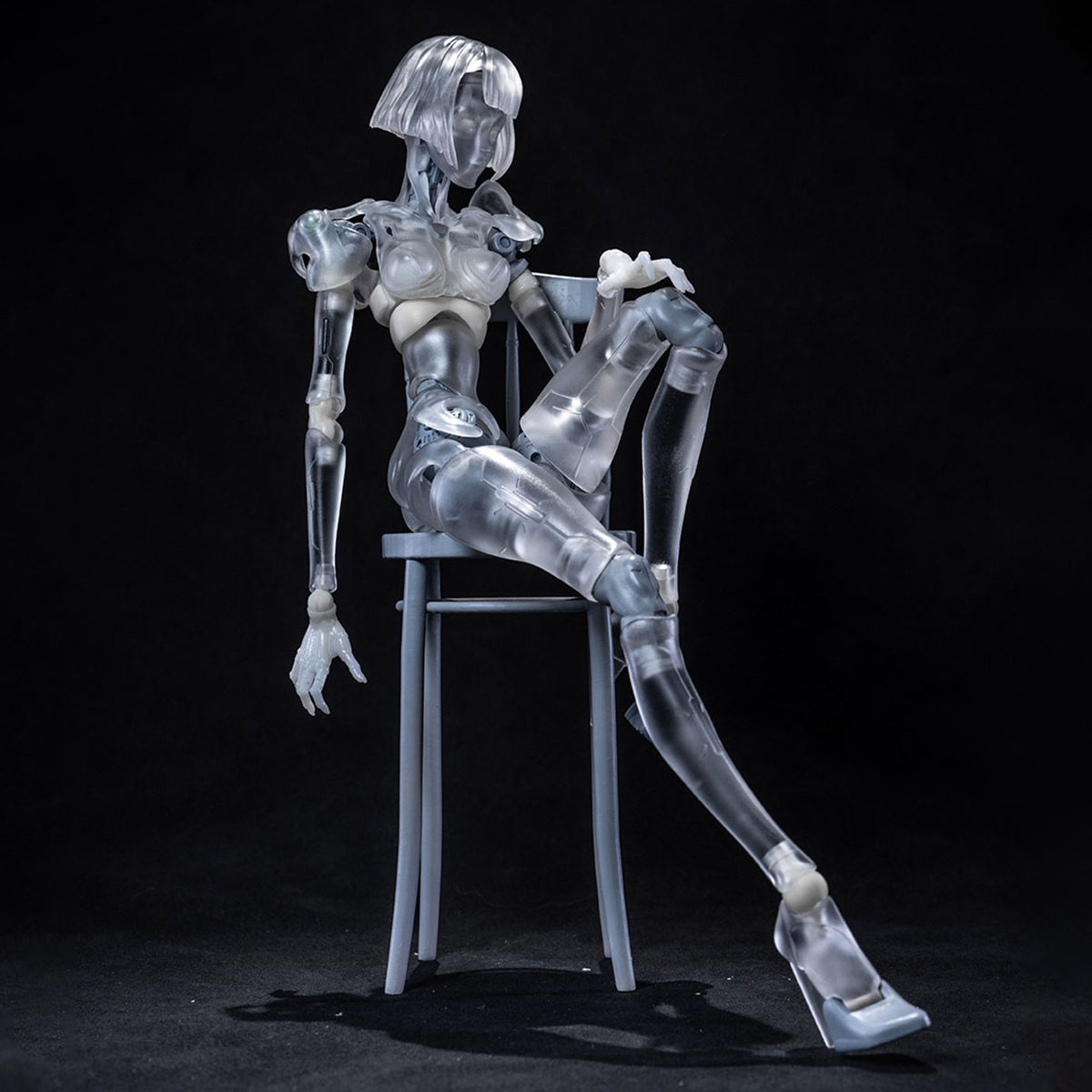 GUKE Workshop AI Agent-Femella C1 Transparent Edition Action Figures