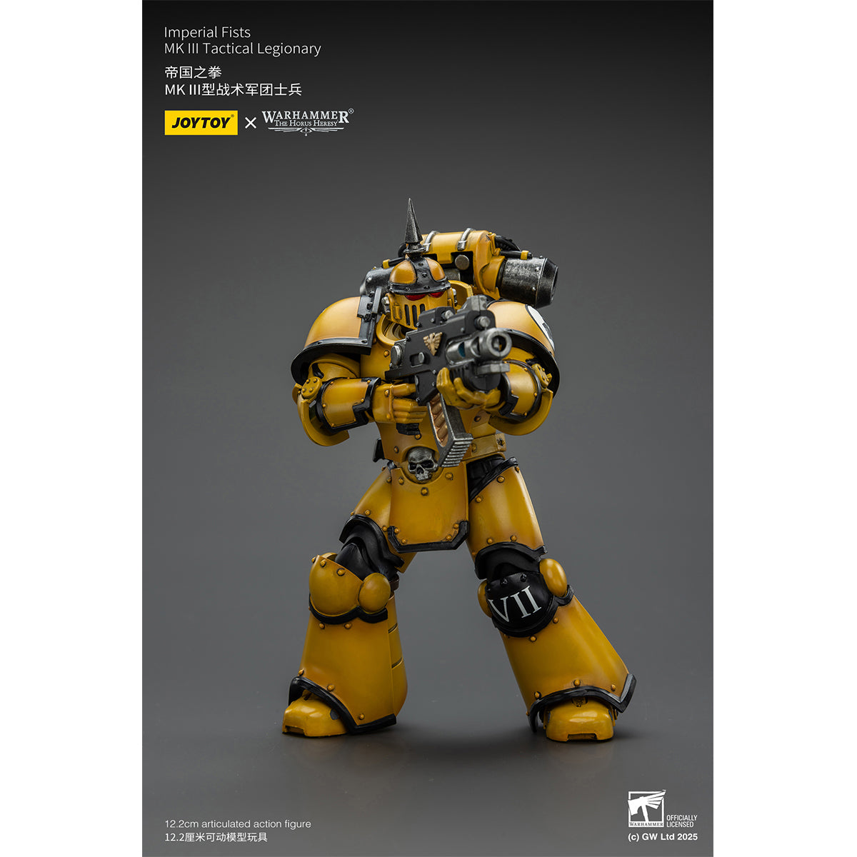 JOYTOY Warhammer Thousand Sons Sons of Horus Alpha Legion Ultramarines Space Wolves Imperial Fists Blood Angels MK lll Tactical Legionary 1/18 Scale Action Figure