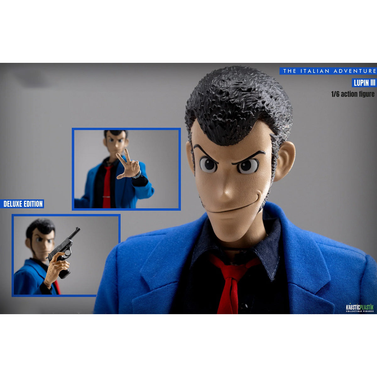 Infinite Lupin III L'Avventura Italiana: Lupin Sansei Deluxe Edition Figuras de acción Personajes de anime