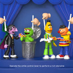 BLOKEES, Series 2 Sesame Street Partners Magical Edition Oscar/Ernie/Bert Action Figure