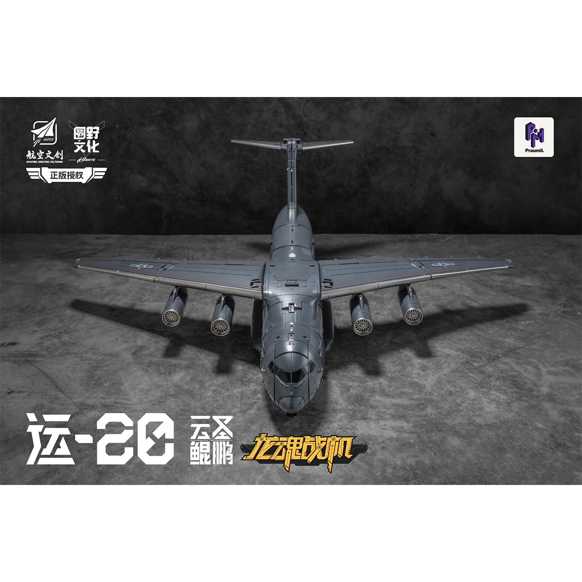 YUANYE CULTURE Dragon Soul Fighter Y-20 Cloud Saint (Yunsheng) Kunpeng Transformable Finished Model