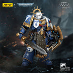 (Only Shipped to the US) JOYTOY Warhammer Ultramarines Torvald with Power Sword Stormshield and Bolt Pistol JT02809 1/18 Scale Action Figure
