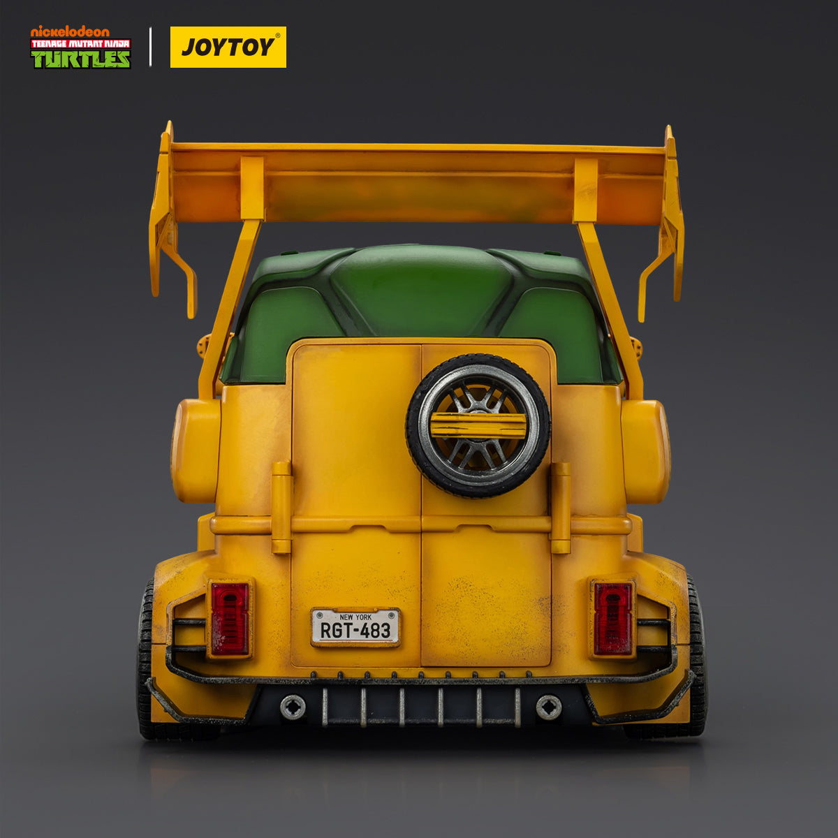 JOYTOY TMNT-Roadkill Rodney & TMNT-Turtle Van 1/18 Scale Fit TMNT Series Action Figure