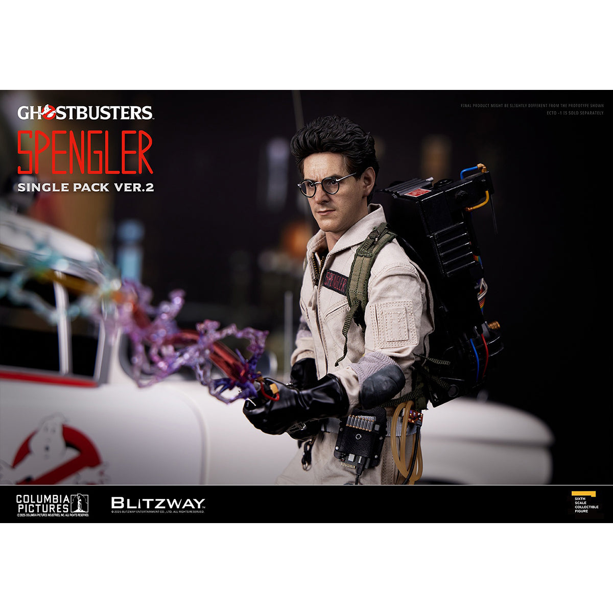 Blitzway, Ghostbusters 1984, Winston Zeddemore/Dr. Egon Spengler/Dr. Raymond Stantz/Dr. Peter Venkman, Single Pack ver.2, 1/6 Scale Action Figure