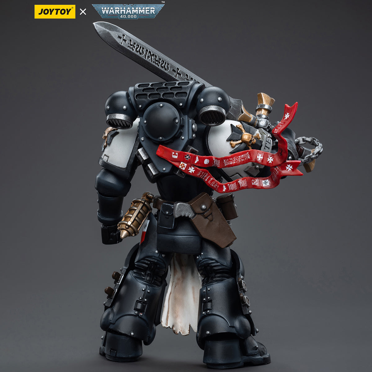 JOYTOY Warhammer 40,000 Black Templars Emperor's Champion Bayard's Revenge 1/18 Action Figure