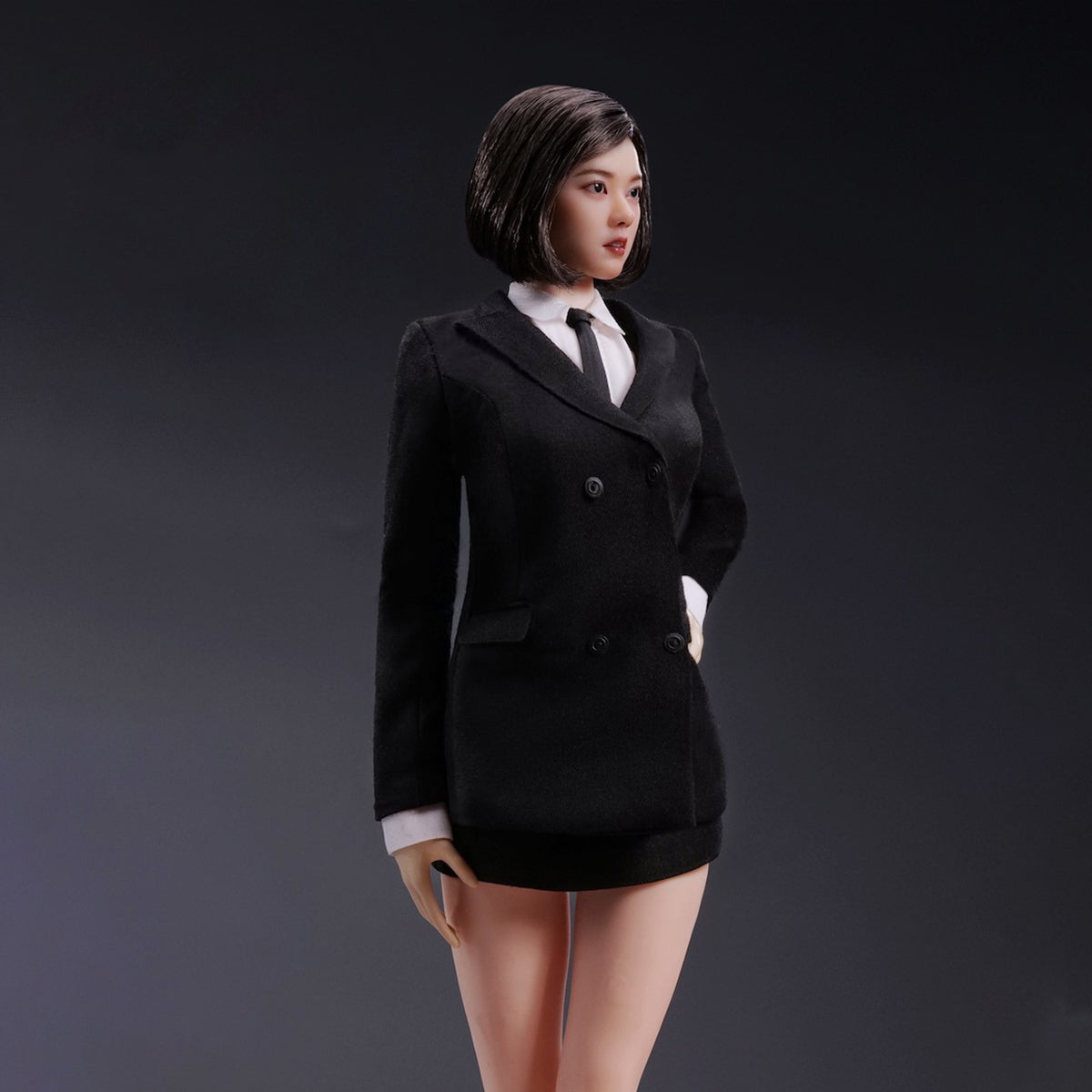 VSTOYS 1/6 Scale Figure Doll Clothes: Girl Group Outfit: Pencil Skirt Suit For 12-inch