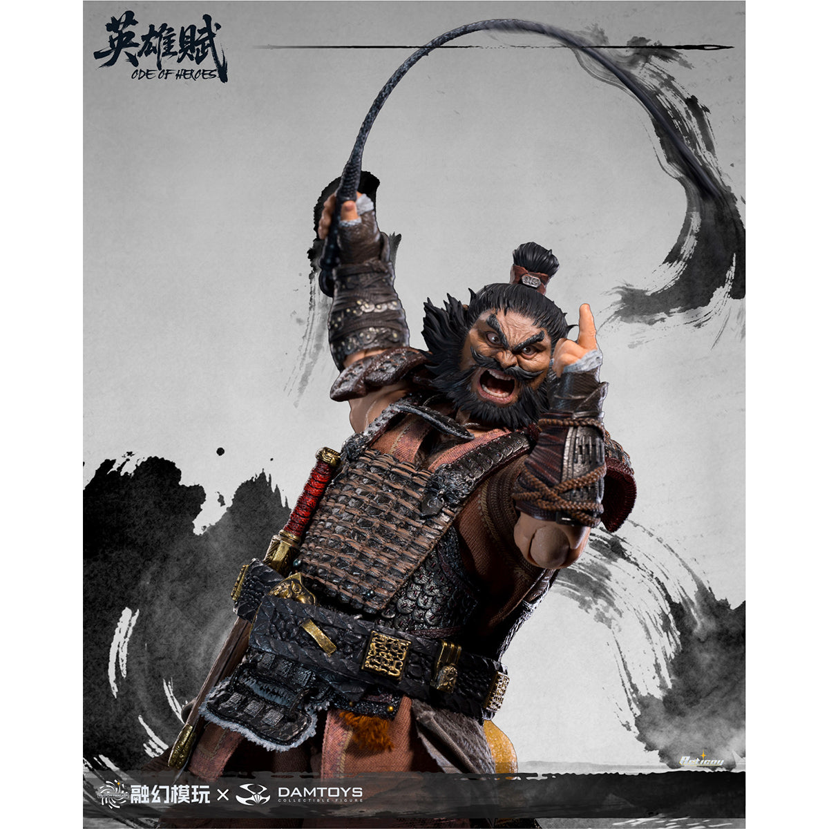 FUSION FANTASY × DAMTOYS Odes of Heroes Wanfu Mokai FTOH-02 Zhang Fei 1/12 Scale Action Figure