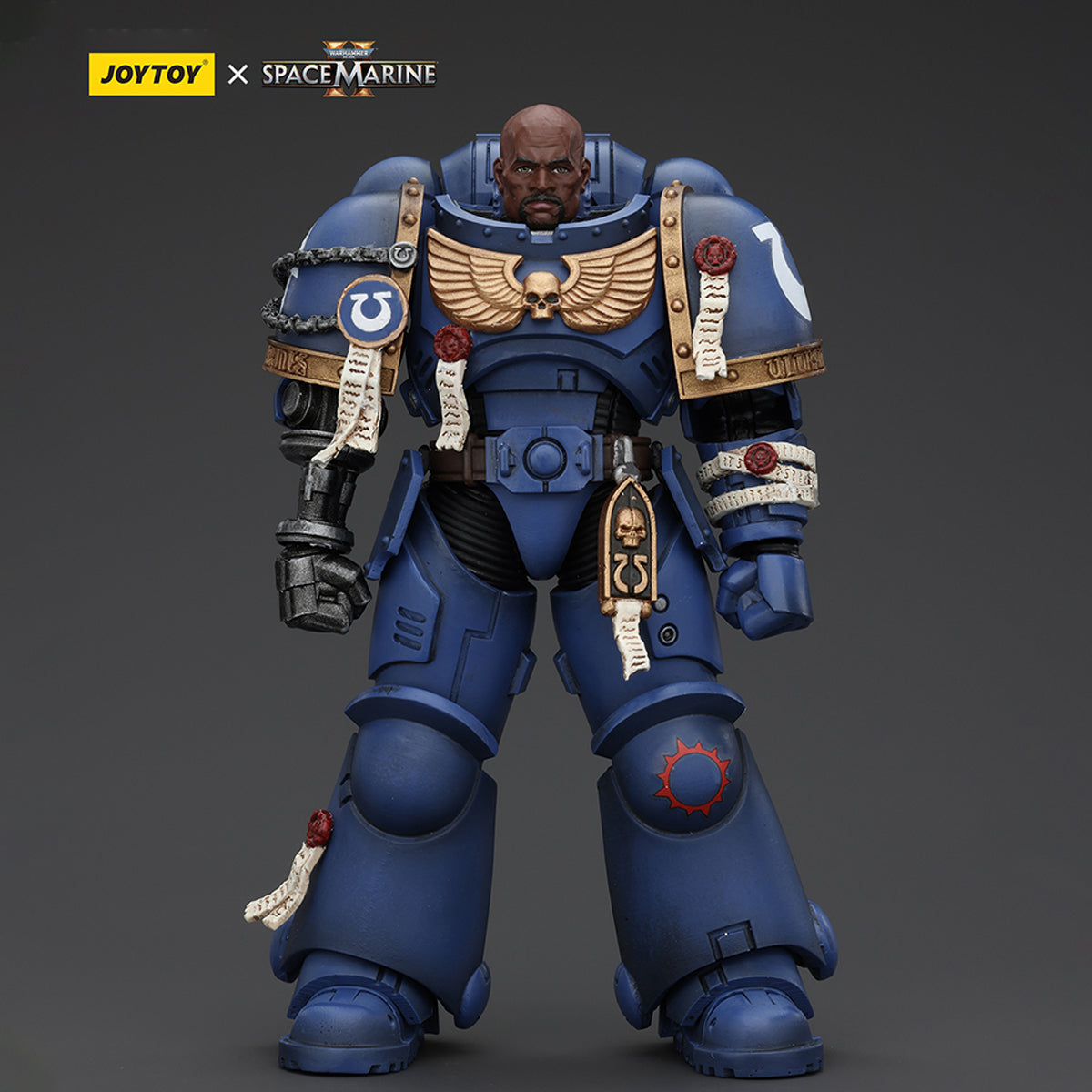 ゲームキャラクター JoyToy Warhammer 40k SM2 Brother Chairon Amazon.com: JOYTOY Warhammer 40k Space Marine 2, Uitramarines