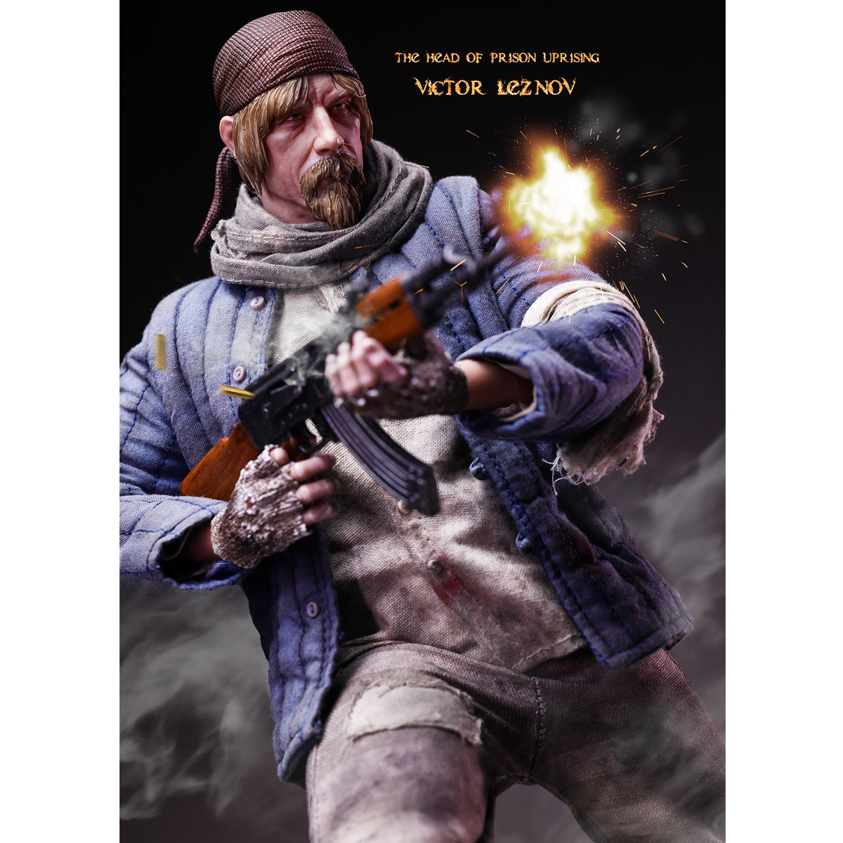 OPAPA TOYS Victor Leznov-The Head of Prison Uprising Action Figures