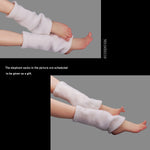 VSTOYS Female Foot Model White Color for Action Figures