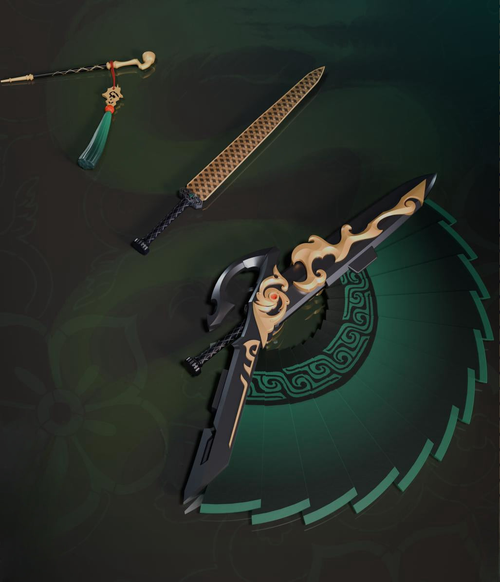 CANG TOYS Little Green Dragon Long Ji 1/12 Scale Action Figures