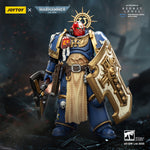 JOYTOY Warhammer Ultramarines Torvald with Power Sword Levantus with Power Sword Metaurus with Power Axe Titus with Laurels of Victory 1/18 Scale Action Figure