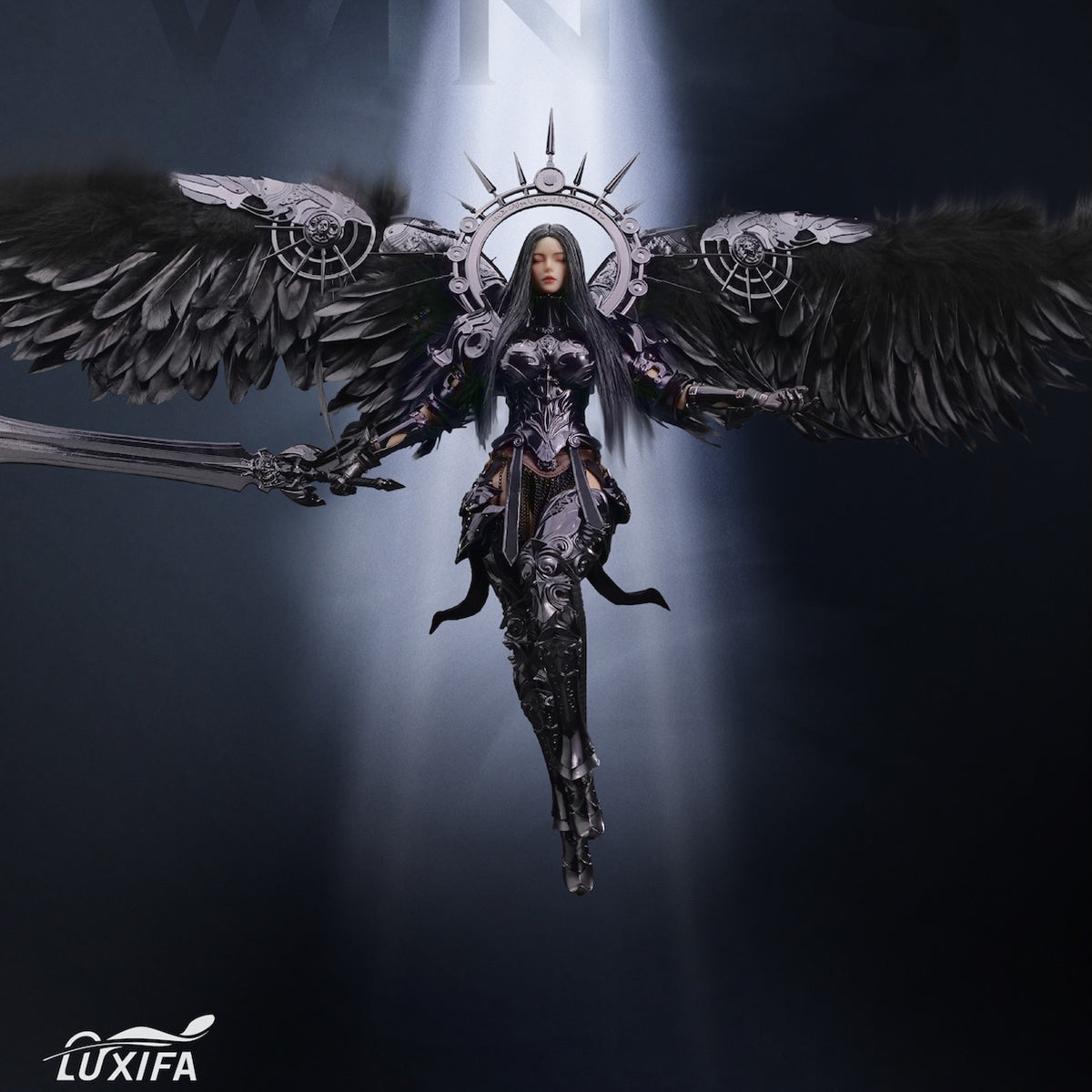 LUCIFER, Silent Wings Dark Angel & Silent Wings Soloist, Action Figures