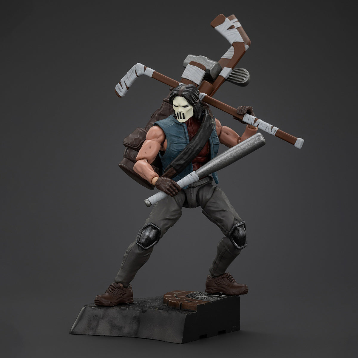 JOYTOY TMNT Casey Jones & Triceraton Infantryman & Adjutant Zork & Captain Zorax Action Figures