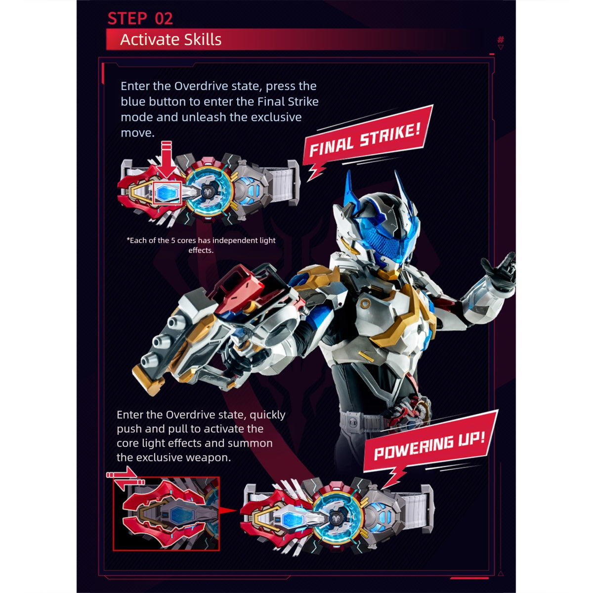 Nuclear Gold Reconstruction DMJ20251017 XTREME VANGUARD God Connector Baatar Belt 1/1 Scale Replica