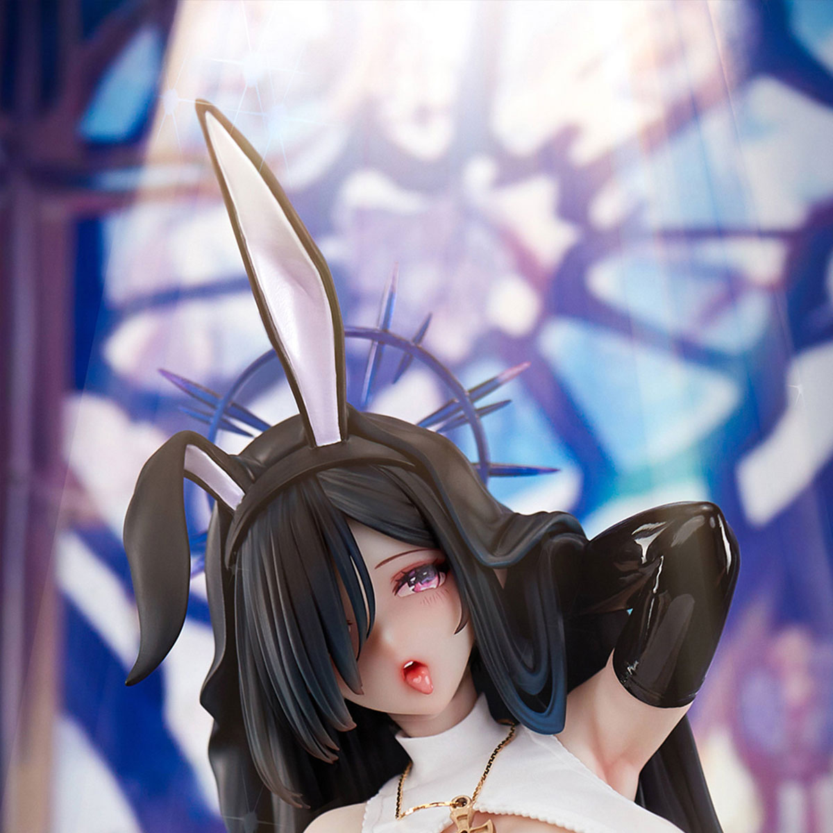 Figura de anime de la Monja Negra de BearPanda (Cuarta Edición)
