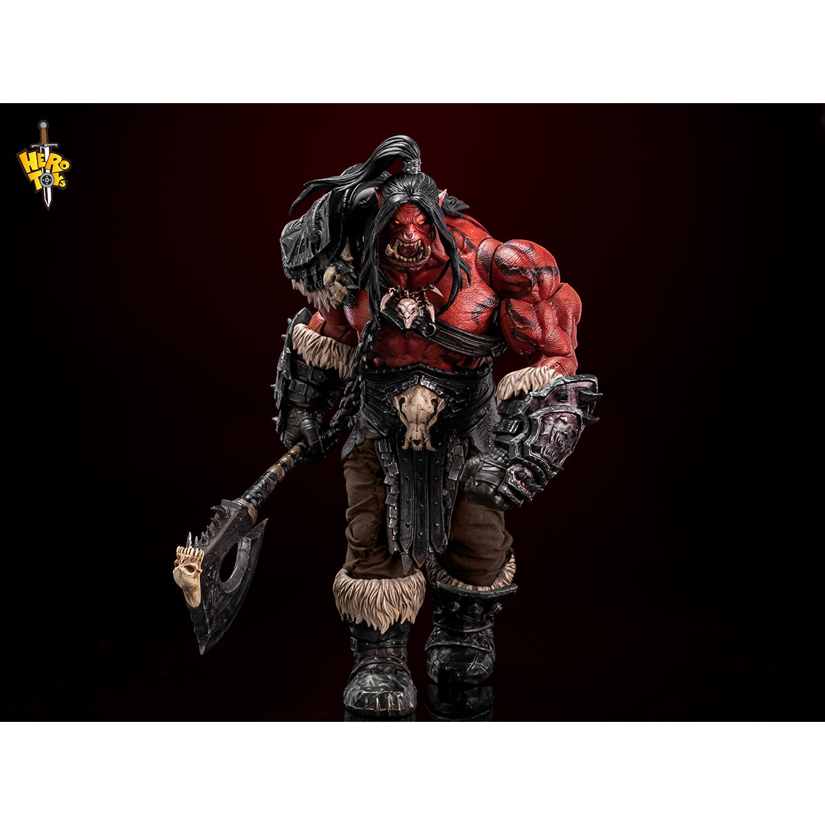 Hero toys Tribal War Song Great Chieftan Red 1/10 Scale Action Figure