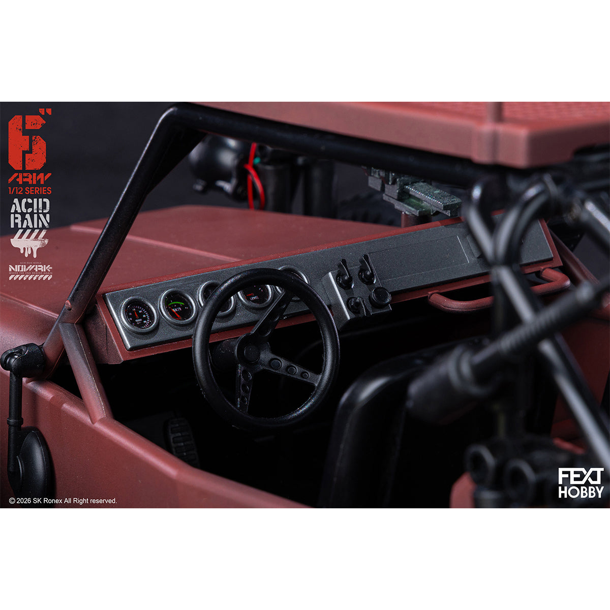 FEXT HOBBY Acid Rain World: Novark FXH-AR-005 Valerius FXH-AR-006 NVK Escort-L FXH-AR-001 Red Locust 1/12 Scale Action Figure