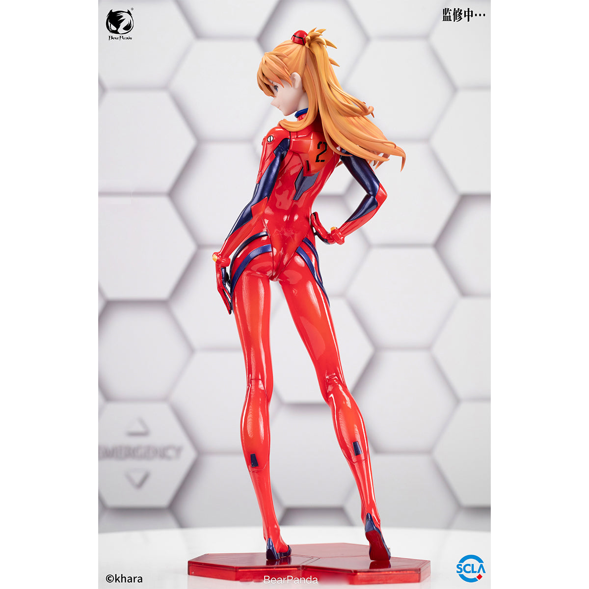 BearPanda × Evangelion, Asuka Shikinami Langley, 1/4 Scale Art Anime Statue