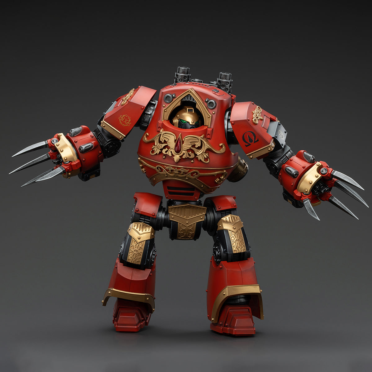 JOYTOY Blood Angels Contemptor-Incaendius Dreadnought JT00737 Warhammer 1/18 Scale Action Figure