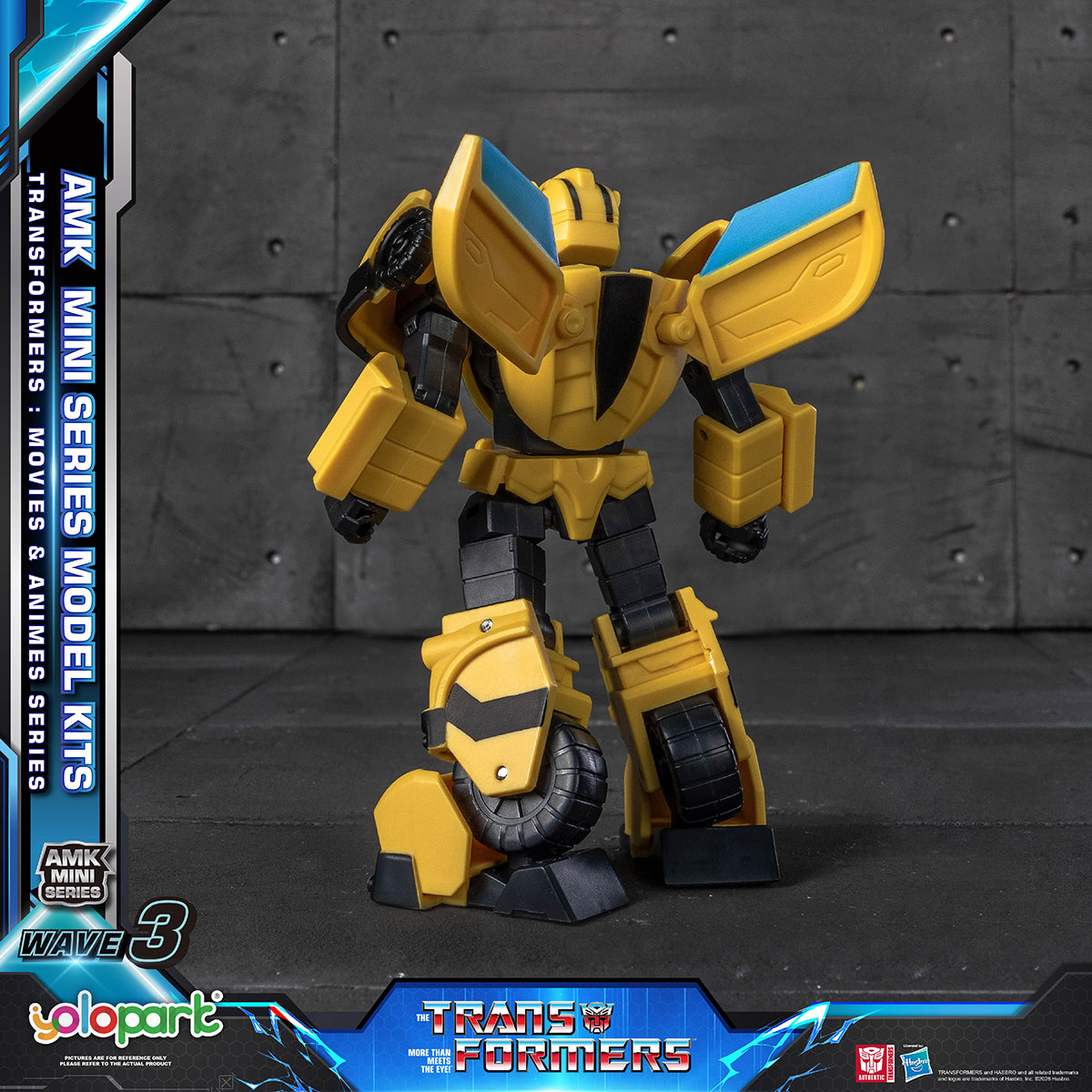 Yolopark AMK MINI WAVE 3-TF3 Bumblebee AMKM3BB Pre-assembled Model Kits
