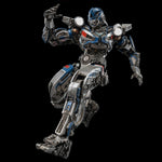 Threezero, Rise of the Beasts DLX Mirage, figurine articulée de 20 cm de haut, ensemble complet