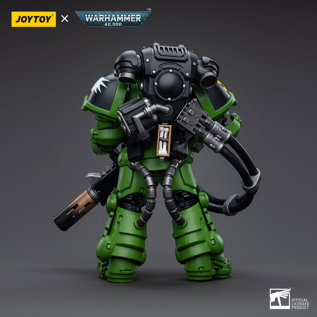 JOYTOY Salamanders Eradicators Sergeant Bragar/Brother T'Kren/Captain Adrax Agatone 1/18 Scale Action Figure