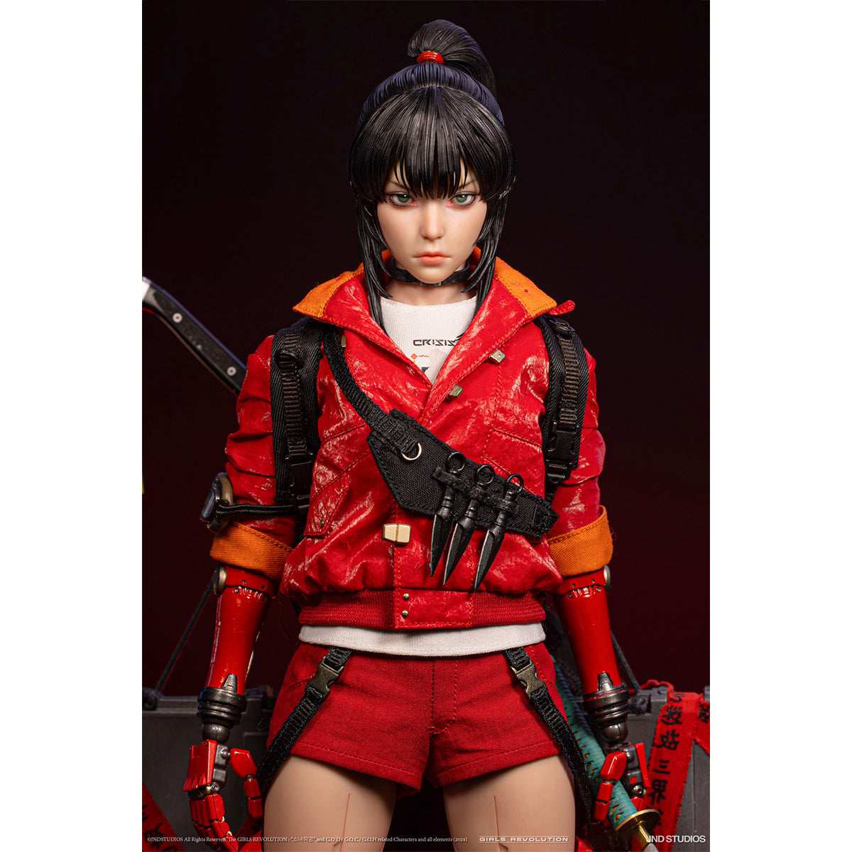 JND STUDIOS Bounty Hunter Hikaru Standard Edition Revolutionary Girl Series Action Figure
