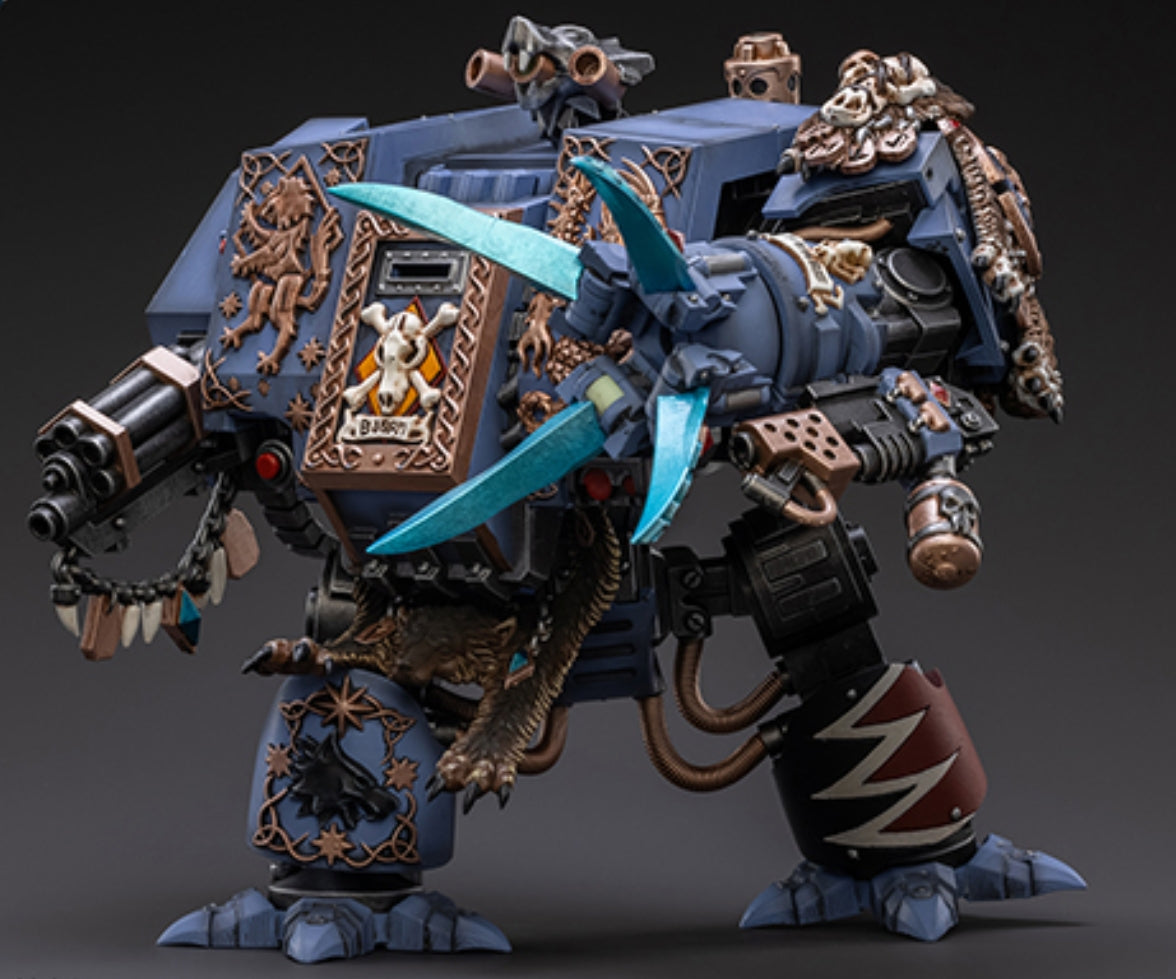 HiPlay JoyToy Warhammer 40K Collectible Figure: Space Wolves Bjorn The Fell-Handed 1:18 Scale Action Figures JT2924