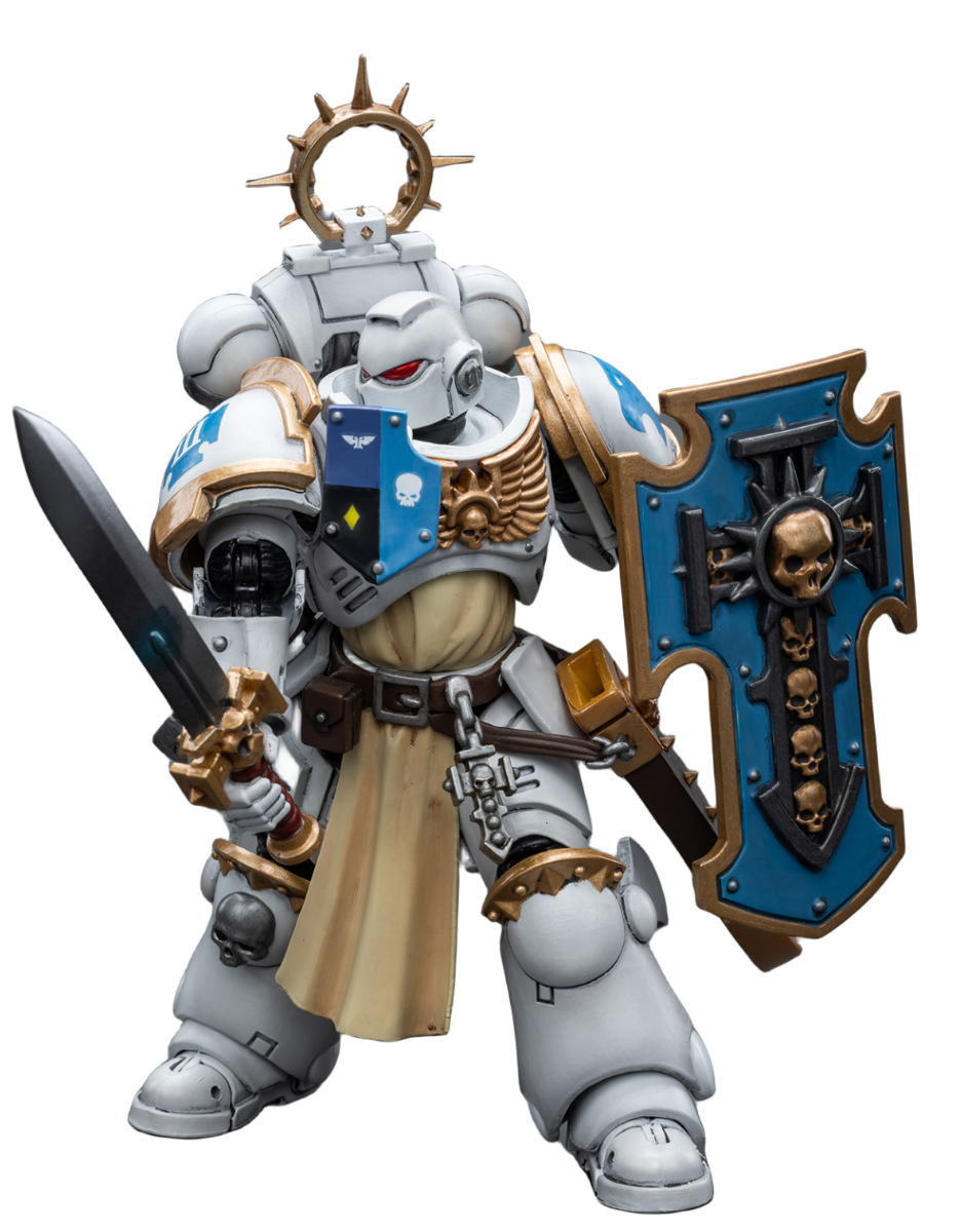 HiPlay JoyToy Warhammer 40K Collectible Figure: White Consuls Bladeguard Veteran 1:18 Scale Action Figures JT7981