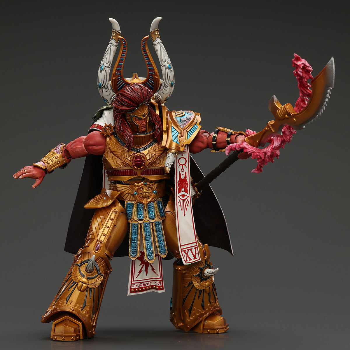 JOYTOY Warhammer The Horus Heresy Series, Thousand Sons: Magnus the Red Primarch of the XVth Legion,  Action Figure