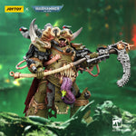 JOYTOY Death Guard Deathshroud Terminator with Manreaper and Plaguespurter Gauntlet & Champion with Manreaper and Plaguespurter Gauntlets 1/18 Scale Warhammer Action Figure