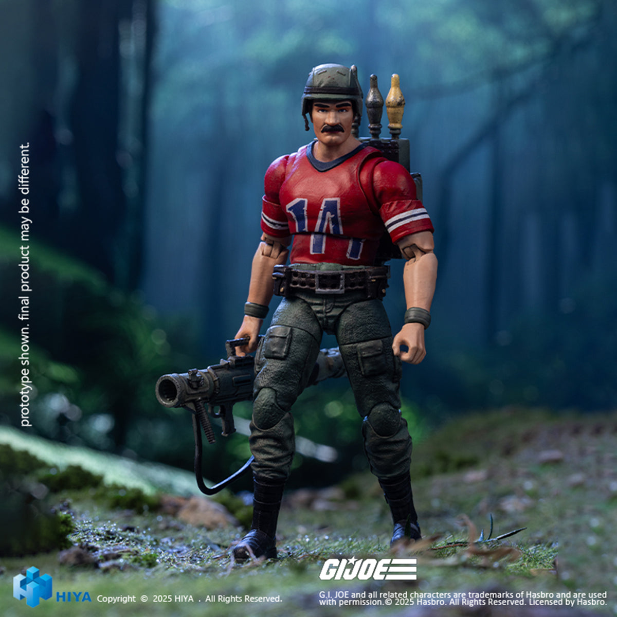 HIYA Exquisite Mini G.I. Joe Bazooka Action Figures