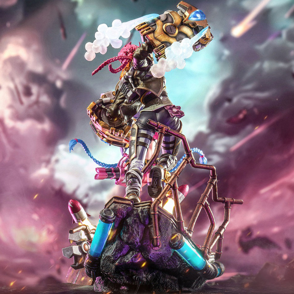 PureArts League of Legends Jinx PA007LOL 1/6 Scale Art Game Figurine