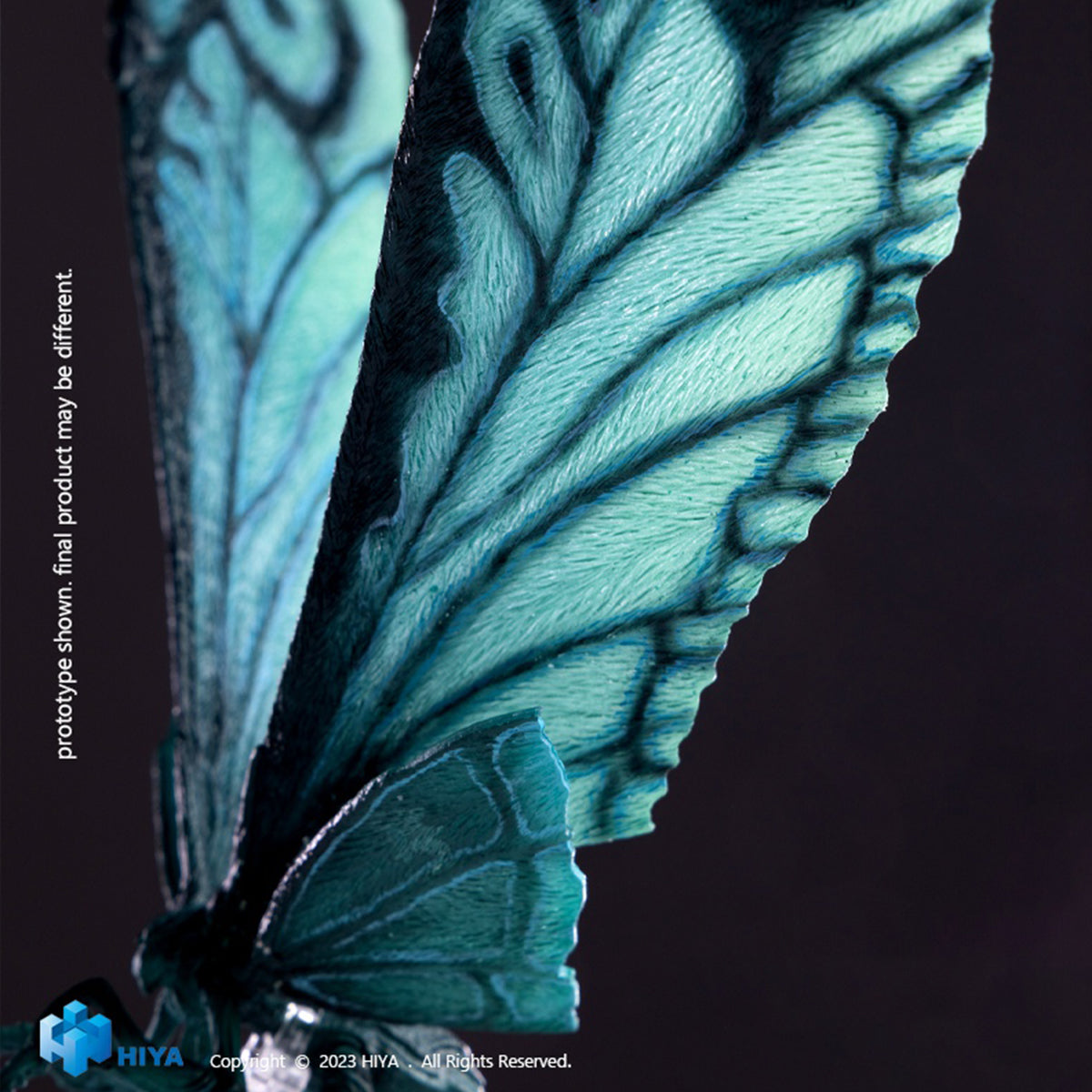 HIYA Godzila: King of the Monsters Mothra Sky Blue Beast EBG0411 Exquisite Basic Series Monster Action Figure